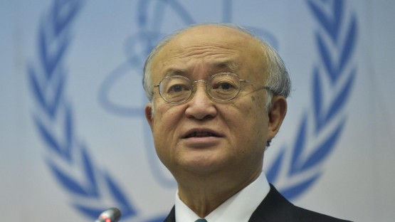 "Hackerattacken inzwischen Realität": Der Chef der Internationalen Atomenergiebehörde, Yukiya Amano. (picture-alliance / dpa / Hans Punz)