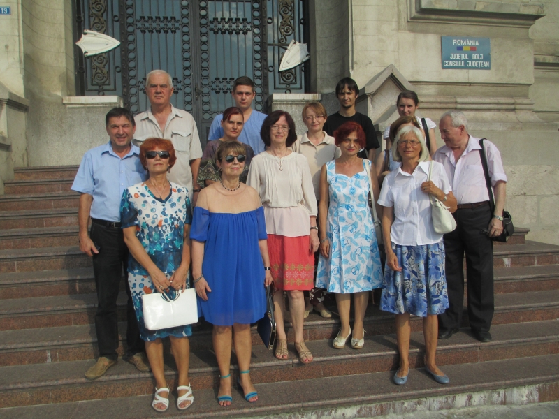 Members of the Civic Action Group Craiova